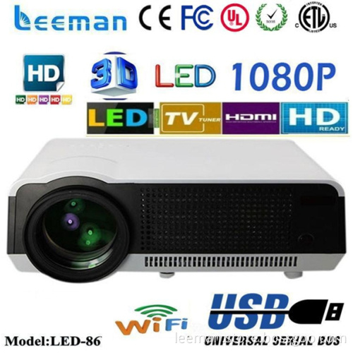 portable android dlp smart projector Shenzhen Leeman LED projector